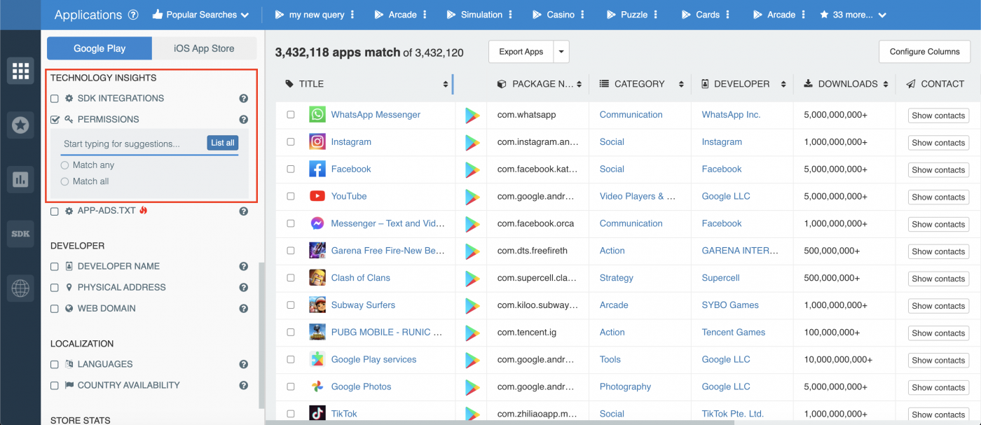 42matters Explorer Dashboard — X-Mode Controversy.