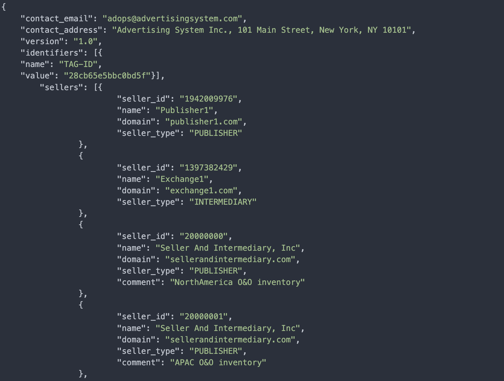 NEW: Sellers.json File Dumps